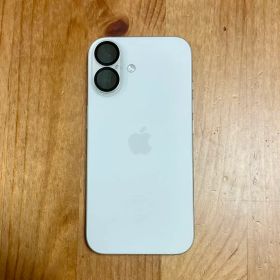 【美品】iPhone 16 128GB ホワイト SIMフリー｜付属品完備
