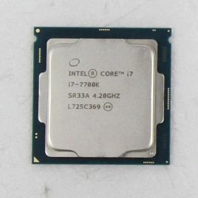 ソフマップ 〔中古品〕 Core i7 7700K 〔4.2GHz／LGA 1151〕【262】