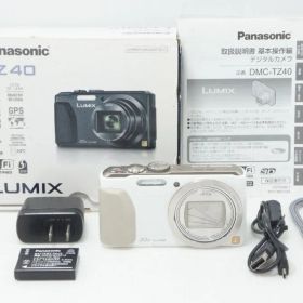 Panasonic パナソニック LUMIX DMC-TZ40 コンパクトデジタルカメラ ホワイト 元箱付 260619x