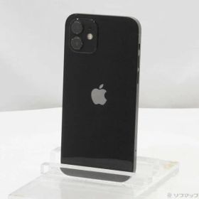 ソフマップ 〔中古品〕 iPhone12 64GB ブラック MGHN3J／A SIMフリー【348】