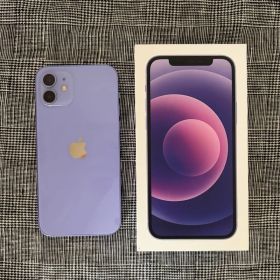 【SIMフリー】iPhone 12｜64GB｜パープル｜バッテリー最大容量81%