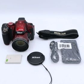 Nikon ニコン デジタルカメラ COOLPIX P520 光学42倍ズーム バリアングル液晶 レッド P520RD #260608_22013506