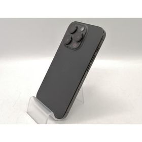 【中古】Apple 国内版 【SIMフリー】 iPhone 15 Pro 512GB ブラックチタニウム MTUH3J/A【池袋東口】保証期間１ヶ月【ランクC】