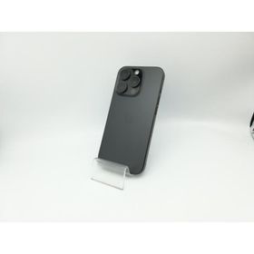 【中古】Apple 国内版 【SIMフリー】 iPhone 15 Pro 512GB ブラックチタニウム MTUH3J/A【秋葉本店】保証期間１ヶ月【ランクB】