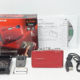 FUJIFILM フジフィルム FinePix Z900EXR コンパクトデジタルカメラ レッド 元箱付 260625r