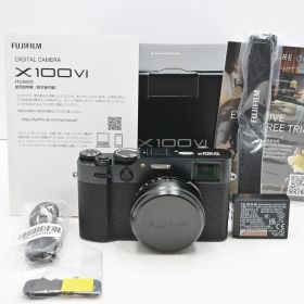 ショット数『221』富士フイルム(FUJIFILM) デジタルカメラ X100Ⅵ ブラック多言語対応