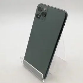 【中古】Apple docomo 【SIMロック解除済み】 iPhone 11 Pro Max 512GB ミッドナイトグリーン MWHR2J/A【柏】保証期間１ヶ月【ランクB】