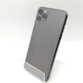 【中古】Apple au 【SIMロック解除済み】 iPhone 11 Pro Max 256GB スペースグレイ MWHJ2J/A【熊本】保証期間１ヶ月【ランクA】