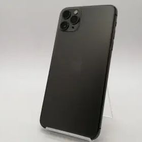 【中古】Apple au 【SIMロック解除済み】 iPhone 11 Pro Max 256GB スペースグレイ MWHJ2J/A【札幌南2条】保証期間１ヶ月【ランクA】