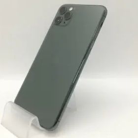 【中古】Apple docomo 【SIMロック解除済み】 iPhone 11 Pro Max 256GB ミッドナイトグリーン MWHM2J/A【大須アメ横】保証期間１ヶ月【ラ