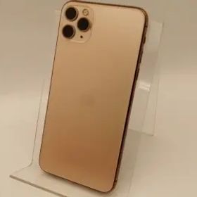 【中古】Apple docomo 【SIMロック解除済み】 iPhone 11 Pro Max 256GB ゴールド MWHL2J/A【神保町】保証期間１ヶ月【ランクC】