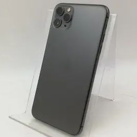 【中古】Apple SoftBank 【SIMロック解除済み】 iPhone 11 Pro Max 256GB スペースグレイ MWHJ2J/A【立川フロム中武】保証期間１ヶ月【ラ