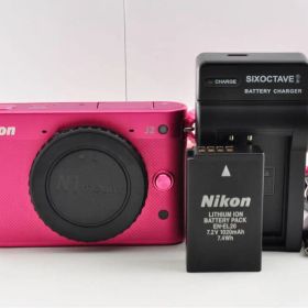 【ショット数4066回 / 美品】 Nikon 1 J2 ピンク ミラーレス