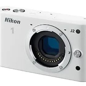 【中古】（非常に良い）Nikon ミラーレス一眼 Nikon 1 J2 ボディー ホワイト N1J2WH