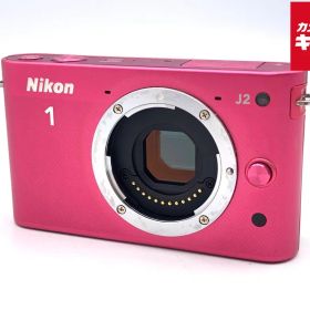 【中古】 【並品】 ニコン Nikon 1 J2 ボディ ピンク