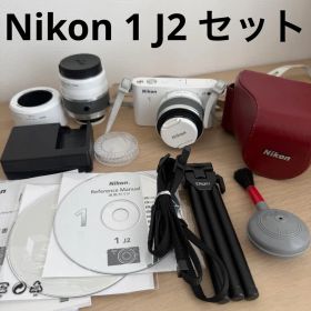 Nikon 1 J2 ダブルズームキット ミラーレス一眼 ホワイト まとめ売り