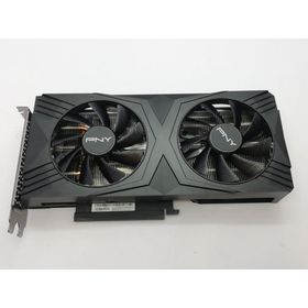 【中古】PNY GeForce RTX 4070 SUPER 12GB VERTO OC デュアルファン VCG4070S12DFXPB1-O RTX4070S/12G【立川フロム中武】保証期間１週間