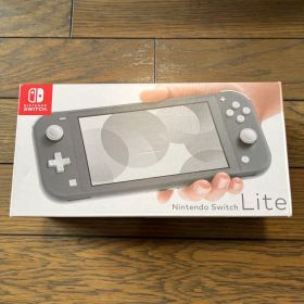 未使用品 ニンテンドースイッチ ライト グレー 箱傷みあり