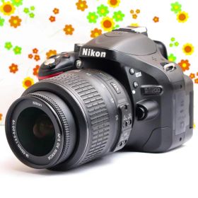 ニコン Nikon D5200☆高画質一眼レフ☆スマホ転送可☆動画撮影可！