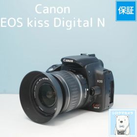 Canon EOS kiss Digital N 一眼レフ スマホ転送OK フルセット a6866