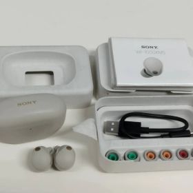 【美品】SONY WF-1000XM5/YY2963/ワイヤレスイヤホン/プラチナシルバー (1)