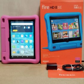 美品 Fire HD 8 キッズモデル ピンク 第10世代(2020) 32GB