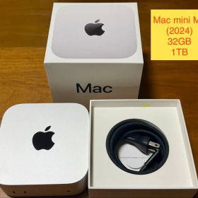 Mac mini M4 2024 32GB 1TB ほぼ未使用
