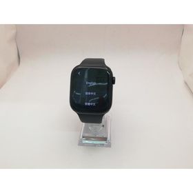 【中古】Apple Watch Series10 46mm Cellular ジェットブラックアルミニウムケース/ブラックスポーツバンド (S/M) MWY33J/A【秋葉3号】保証期間１ヶ月