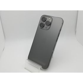 【中古】Apple docomo 【SIMフリー】 iPhone 13 Pro 128GB グラファイト MLUE3J/A【新橋】保証期間１ヶ月【ランクB】