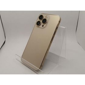 【中古】Apple au 【SIMフリー】 iPhone 13 Pro 512GB ゴールド MLUY3J/A【川崎駅前】保証期間１ヶ月【ランクC】