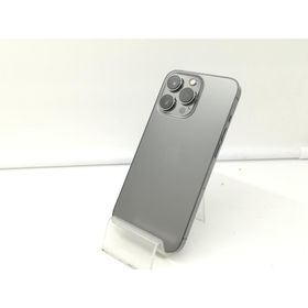 【中古】Apple docomo 【SIMフリー】 iPhone 13 Pro 256GB グラファイト MLUN3J/A【札幌】保証期間１週間【ランクC】