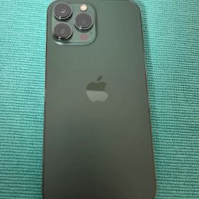 Apple iPhone 13 Pro max本体 アルパイングリーン