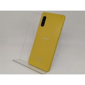 【中古】SONY docomo 【SIMロック解除済み】 Xperia 10 III イエロー 6GB 128GB SO-52B【日本橋3】保証期間１ヶ月【ランクB】