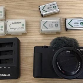 SONY VLOGCAM ZV-1 バッテリー6個付き
