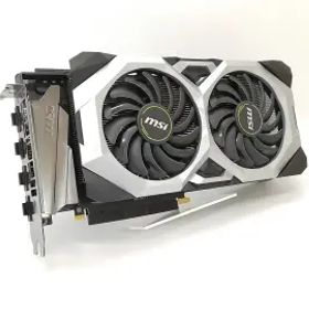 【中古】MSI GeForce RTX 2080 SUPER VENTUS XS OC RTX2080Super/8GB(GDDR6)/PCI-E【秋葉4号】保証期間１週間