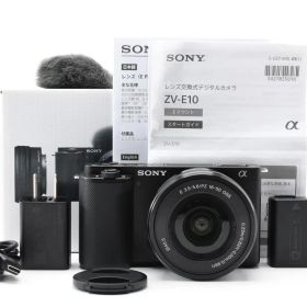 ■ほぼ新品■ SONY ソニー ZV-E10 ILCE-ZV-E10 #F236