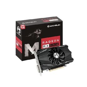 【並行輸入品】 maxsun AMD Radeon RX 550 4GB GDDR5 ITX コンピュータ PC ゲームビデオグラフィックスカード GPU 128-Bit DirectX 12 PCI Express X16 3.0 DVI-