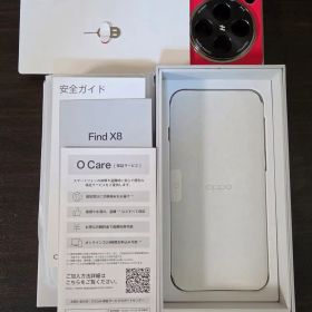 ほぼ新品 国内版 OPPO Find X8 本体 ゴールド16GB/512gb