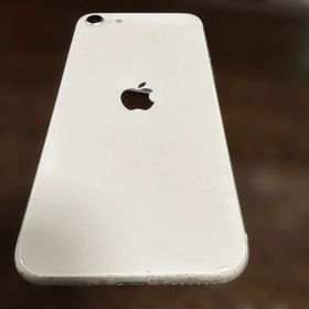 美品。Iphone SE(第2世代)128GBホワイトSIMフリー電池71%