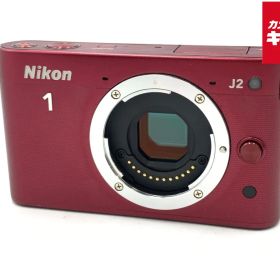 【中古】 【並品】 ニコン Nikon 1 J2 ボディ レッド