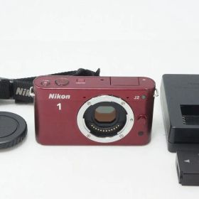 Nikon ニコン 1 J2 ボディ ミラーレス一眼カメラ レッド 260324f