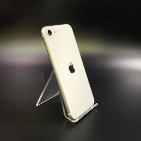 【全額返金保証】【最速発送】 iPhone SE（第3世代） 64GB スターライト 楽天モバイル 白ロム 動作確認済 86%