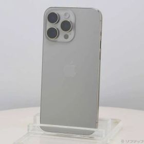 ソフマップ 〔中古品〕 iPhone15 Pro Max 256GB ナチュラルチタニウム MU6R3J／A SIMフリー【258】