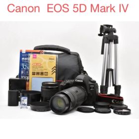 デジタル一眼レフカメラCanon EOS 5D Mark IVダブルレンズセット