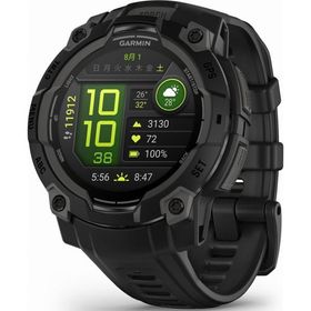 ガーミン Instinct 3 AMOLED 45mm Black(Suica対応)スマートウォッチ 010-02936-30 返品種別A