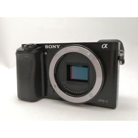 【中古】SONY α6000 ボディ ILCE-6000 ブラック【新宿2】保証期間１ヶ月【ランクB】