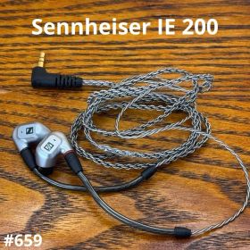 高音質Sennheiser IE 200 MMCX着脱式イヤホン正規品です。