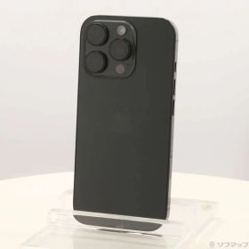 ソフマップ 〔中古品〕 iPhone16 Pro 128GB ブラックチタニウム MYMV3J／A SIMフリー【269】