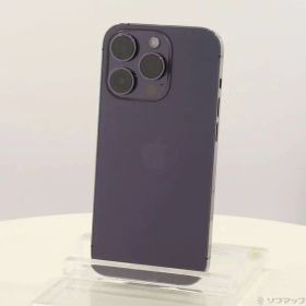 ソフマップ 〔中古品〕 iPhone14 Pro 512GB ディープパープル MQ283J／A SIMフリー【297】