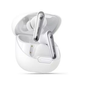 アンカー ワイヤレス イヤホン ハイレゾ ノイズキャンセリング 最大50時間 USB-C ワイヤレス充電 Soundcore Liberty4 NC A3947N21 ホワイト系
